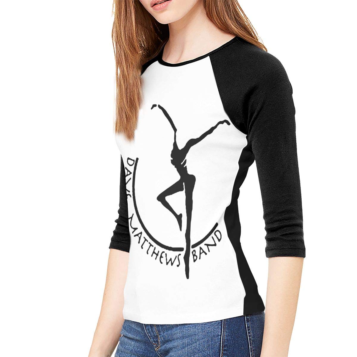 4 Sleeve Casual Fashion Round Neck Top 