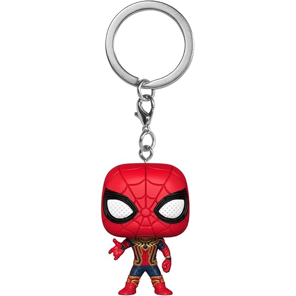 spider man funko pop keychain
