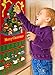 Merry Christmas Green Tree Advent Calendar by Pockets of Learning | Festive Holiday Décor, Seasonal Fabric Wall Hanging | Cloth Christmas Countdown w/ 24 Stuffed Cloth Ornaments