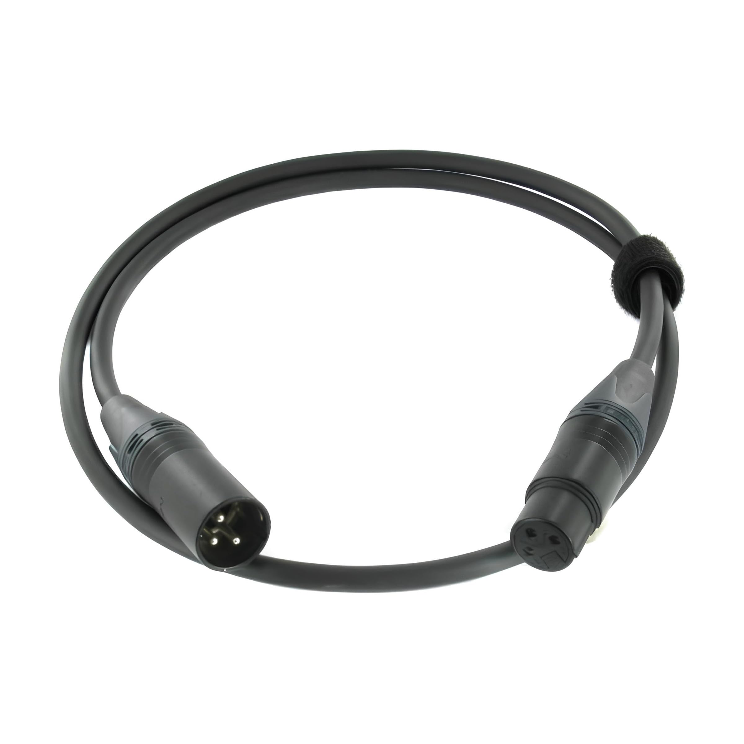 Cordial Peak CPM 1 FM 1 m XLR 3 Pin XLR (3-Pin) Black Audio Cable