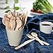 Modetro Premium Disposable BPA FREE Cutlery Set - 200 Piece with 100 Forks, 50 Spoons, and 50 Knives - Plastic Free Biodegradable Compostable 6