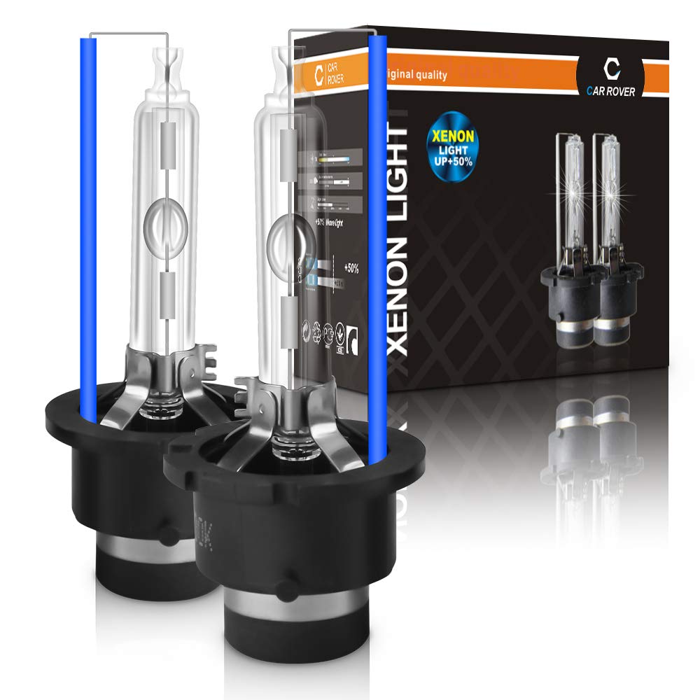 D2S HID Xenon Headlight Bulb 8000K, 12V 35W, Pack of 2