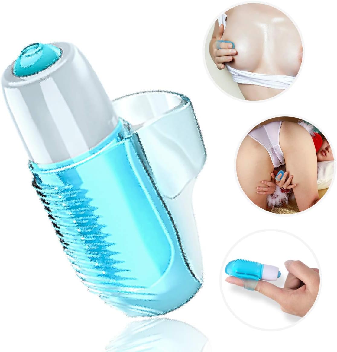 Finger Shake Kit Funny Toys for Women Electronic Couple Love Stimulation Promote Toys Multi Speed Women Rechargeable Six Toys Wearable Vibrador for Couple Women 100% Waterproof Tshirt