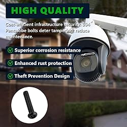 M5-0.8 x 10mm Tamper Proof Button Head Security