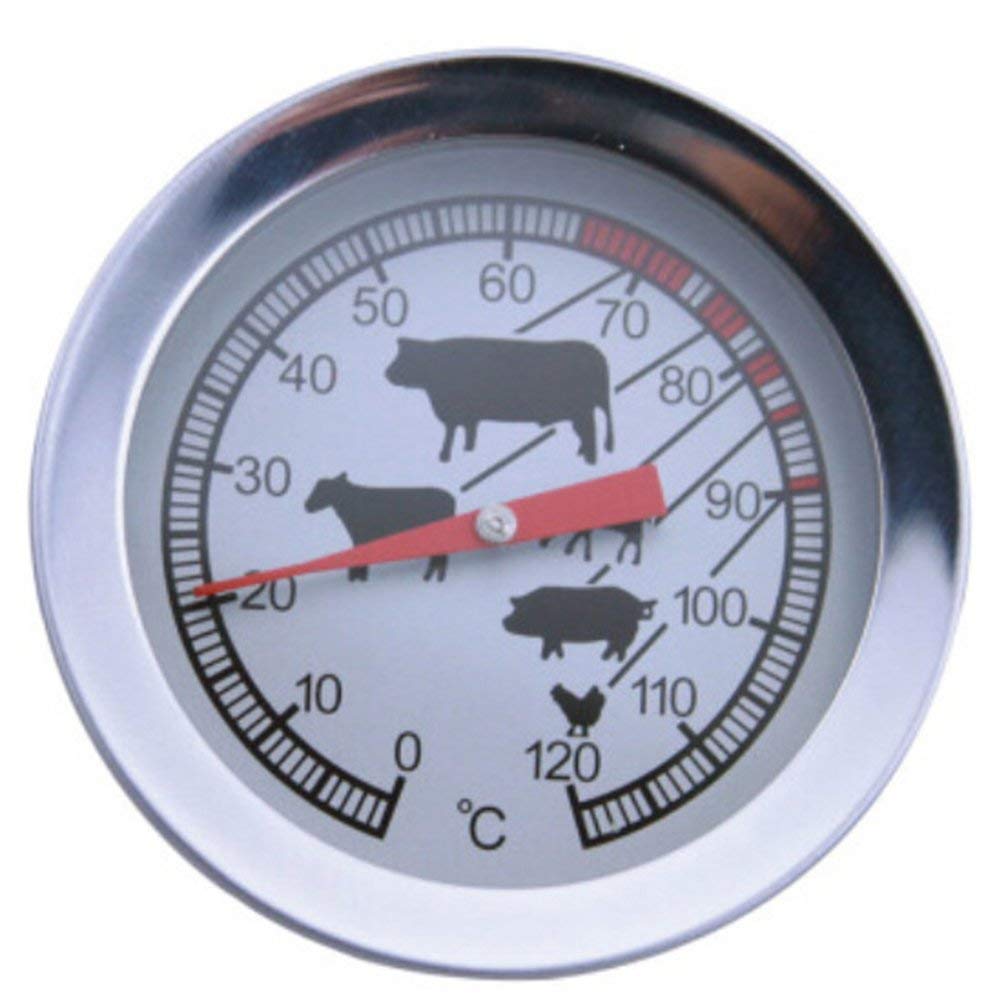 0-120 ℃ Durable Termómetro Horno Alerta Temporizador para Barbacoa ...