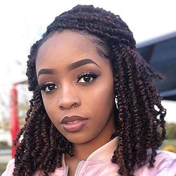 Amazon Com 4 Pack Spring Twist Crochet Braiding Hair Ombre