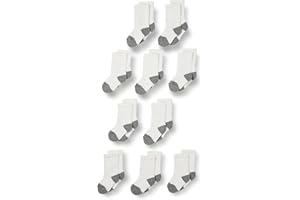 �鶹�� Essentials Kids' 10-Pack Cotton Crew Sock