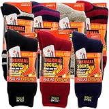Women's Brushed Heat Trapping Thermal Warmer Insulated Winter Boot Socks