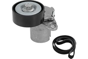 Hihaha 1 Set Drive Belt Tensioner Kit for Audi A1 2015-2018 1.8T Serpentine Belt Drive Kit with Tensioner No.06L903133D