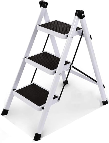 Escalera de Mano Plegable Taburete de Escalera liviano Escalera