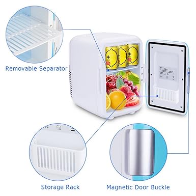 Mini nevera de refrigeración y calentamiento para coche, portátil ...