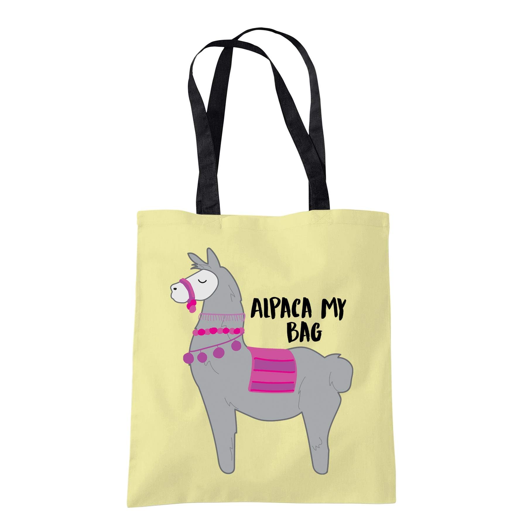 Bang Tidy ClothingTote Bags For Women Alpaca my bag Printed Fabric Shopper Bag Gifts