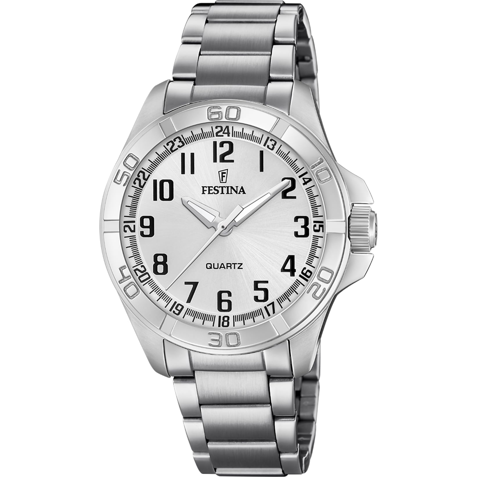 Festina Watches Mens Analogue Quartz Watch with Stainless Steel Bracelet F20434/3