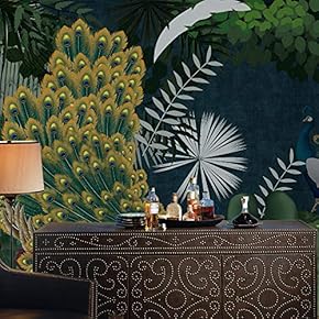 Wall Mural Tropical Rainforest Removable Self-Adhesive Large Wallpaper - 66x96 inches