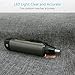 SUPRENT Professional Nose &Ear Hair trimmer for Men, Wet/Dry Nose Hair Clippers with an AA Battery, Precise & Safe (Black)