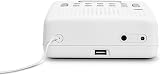 Roberts ORTUSDAB FM DAB DAB+ Digital Clock Radio with Large LCD VA White view 5