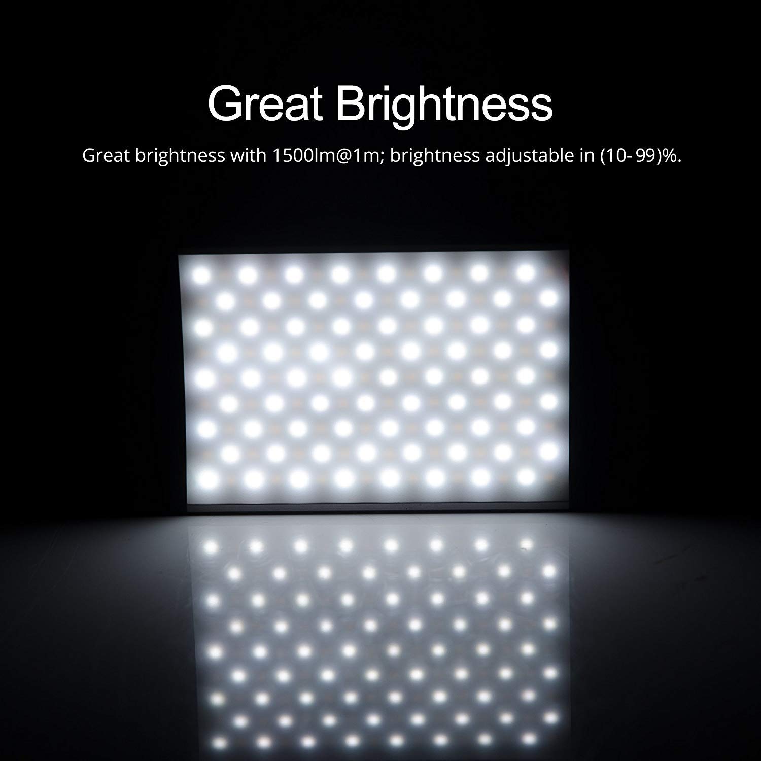 Tolifo PT-15B Light Weight Aluminum Alloy Bi-color LED Video Camera Photography Light for DSLR and Camcorder