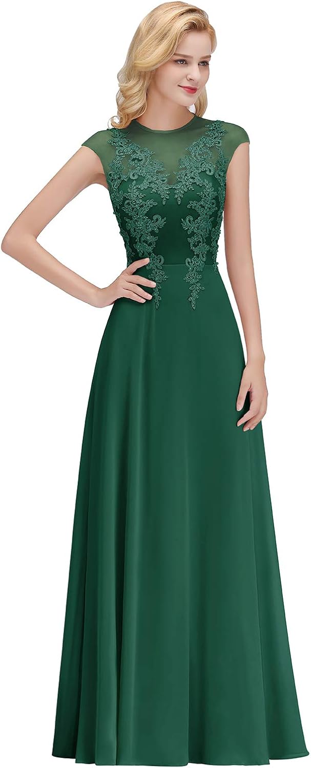 Abschlusskleider Dunkelgrün