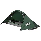 camppal 1 Person Tent for Camping Hiking Mountain Hunting Backpacking Tents 4 Season Resistance to Windproof Rainproof and Waterproof