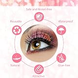 URAQT Magnetic Eyelash 3 Pairs 3D False Eyelashes Reusable Magnetic Kit view 3
