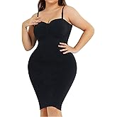 Nebility Womens' Slips Under Dresses Strapless Tummy Control Body Shaper