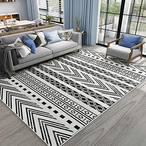 Duanguoyan Carpet- Nordic Style Washable Home Living Room Blended Carpet Bedroom Bedside Rug (Color : 011, Size : 3x4m)