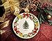 Spode Christmas-Tree 2017 Annual Edition Christmas-Plate; White, Green and Red