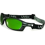 UVEX by Honeywell S2607XP Uvex Livewire Sealed Safety Eyewear with Matte Black Frame, Shade 3.0 Lens Tint, UV Extreme  and Anti-Fog Lens Coating
