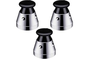 Yeanifeana 3Pcs Pressure Cooker Jigger Valve, Universal Pressure Cooker Relief Jigger Valve Exhaust Valve for Most Pressure C