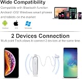 New Bee B30 Bluetooth Headset Gold Ultra Long Battery Business Wireless view 5