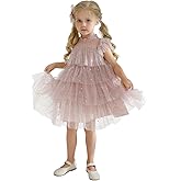TTYAOVO Girl Dress Summer Princess Baby Tulle Dresses