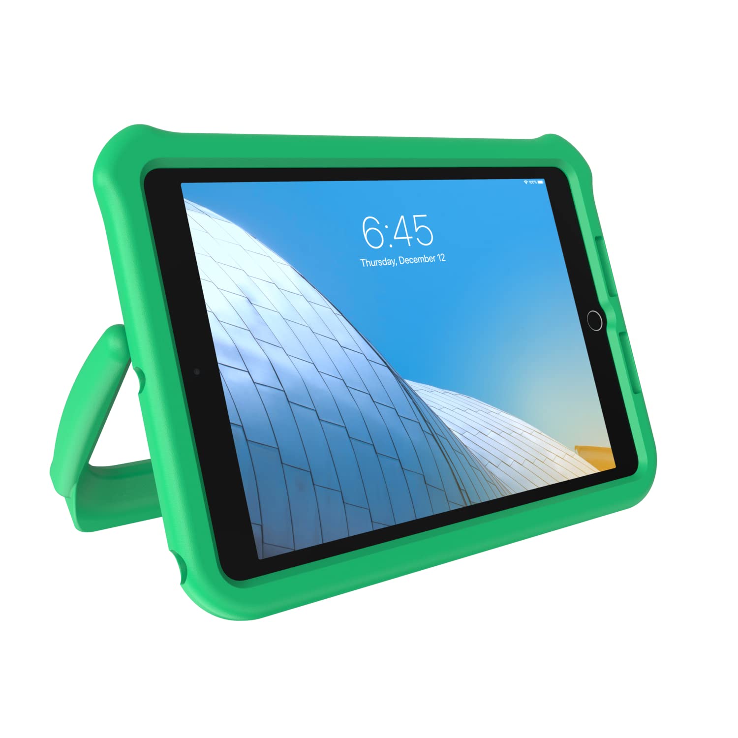 ZAGG Gear4 D3O Orlando D30 Protective Case for iPad 10.2 Inches, Kid-Friendly, Shockproof, (Green)