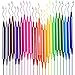 Inspired Art Coloring Marker Set For Drawing & Sketch. Felt Tip Pens For Adults & Kids - Set of 24 Double Sided Felt Tip Markers & Colored Pens for Sketchbook & Adult Coloring Books