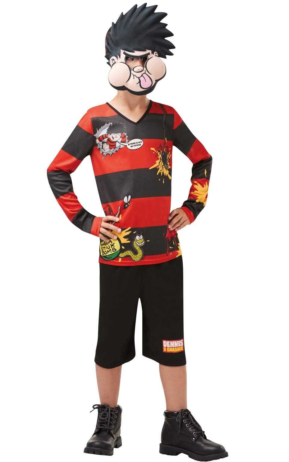 Rubies Official Dennis The Menace, Child Costume, Book Week Character - Large Age 7-8, Height 128 cm Halloween