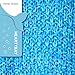 heartybay Crochet Mermaid Tail Blanket for Adult, Super Soft All Seasons Sleeping Mermaid Blanket (71
