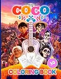 Coco: Coloring Book for Kids and Adults (Disney/Pixar), Activity Book (Exclusive high-quality Illustrations 2017)