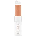FLOWER BEAUTY By Drew Barrymore Petal Pout Lip Mask - Hydrating + Moisturizes Lips - Mango + Cocoa Butter - Lip Tint - Natural Color + Semi-Glossy Finish (Nectar)