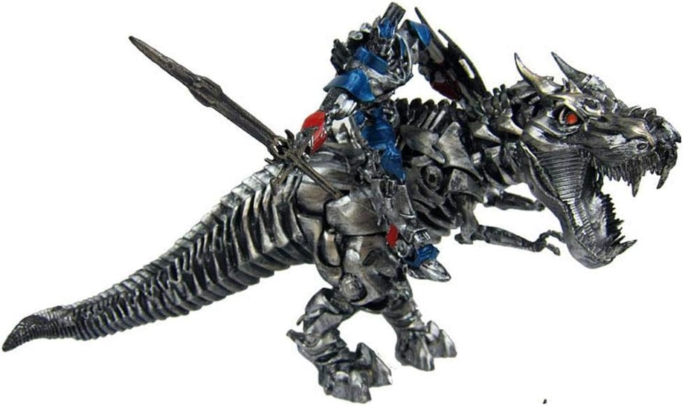 Precauti Dinosaur Transforming Toys Transformers Optimus Prime Tyrannosaurus Dinosaur Model Statue Adult Children's Toys