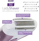 Bauer Professional 38730 Soft and Smooth Lady Shaver Wet Dry Battery Operated view 8