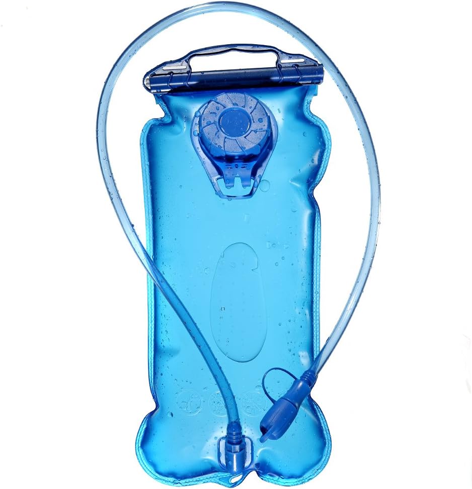 Jimugor Hydration Bladder, Water Reservoir Pack with Tube for 2/3 Liter (70/100 Oz) Backpack System