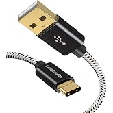 USB C to USB A ,USB A to Type C Date Cord for iPhone/Laptop/Carplay | Anti Tear Braided, 0.5ft~10ft, 3A Fast Charging, 480Mbps, 56Kohm Pull-up Resistor,for Powerbank Cellphone Android Auto