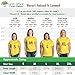 Average Joes | Funny Dodgeball Team Sports Jersey Ladies' T-Shirt-Yellow, M