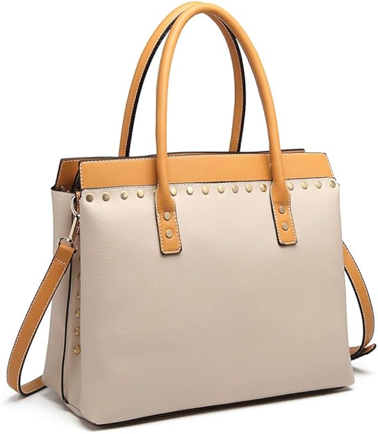 Miss Lulu Handbags Women Large Crossbody Shoulder Bag Designer PU