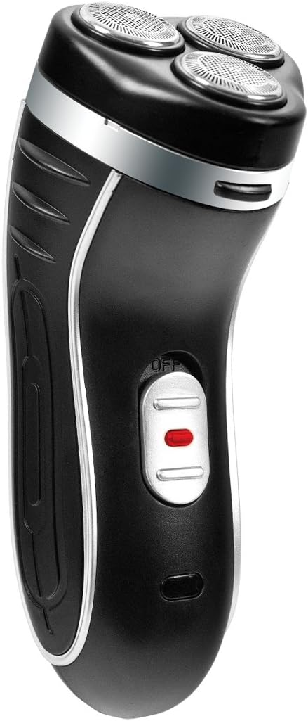 Bauer Professional 38780 Men’s Electric Shaver/Three Flexible Rotary Heads/Ergonomic Grip/Pop-Up Sideburn Trimmer/Cordless & Rechargeable/Head - Image 5