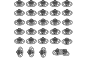 KENKOR 30Packs-Starkey Hearing Aid Domes Open Oticon Hearing Aid Domes Large Size Compatible with Phonak Marvel & Paradise RIC BTE Models SDS 4.0-Black