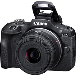 Canon EOS R100 Mirrorless Camera with RF-S18-45mm