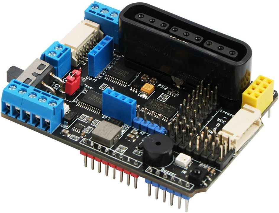 Emakefun TB6612FNG Motor Drive Board, 8 Servo Motor Drive for Arduino R3 and MEGA2560 Boards Starter Robot Car Kit,Support Scratch Library