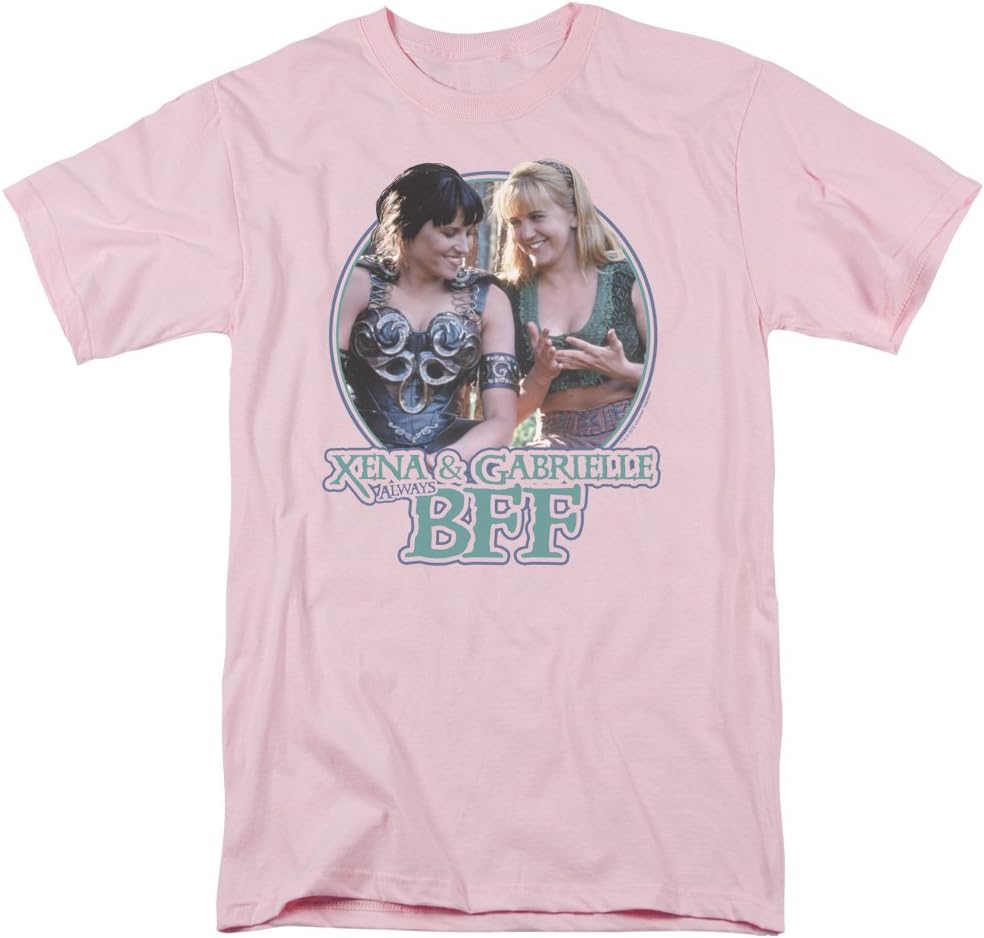 Xena Warrior Princess Action TV Series Gabrielle Bff Adult Mens T-Shirt Tee