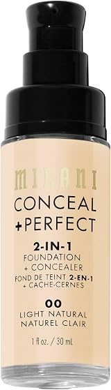 Milani Conceal + Perfect 2-In-1 Foundation + Concealer Light Natural view 3