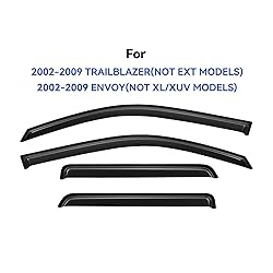 Window Visors Rain Guards for 2002-2009 Chevy